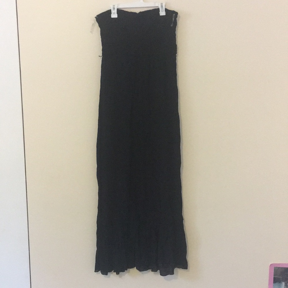 Heartsoul Black Strapless Maxi Dress